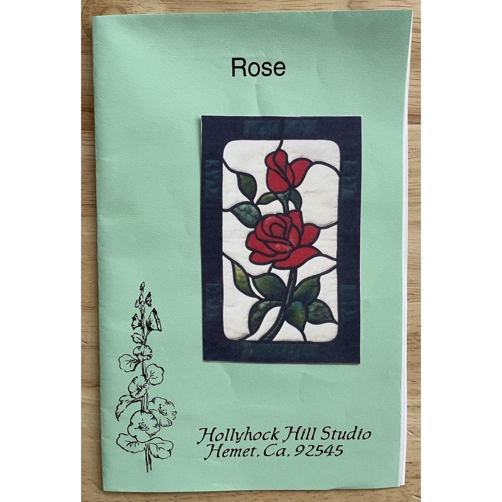 🌹Hollyhock Hill Studio Wall Hanging Quilt Pattern ROSE Pat Brundage‎